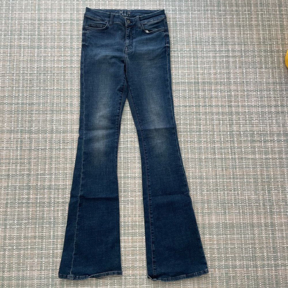 MIH Slim Kick Flare Womens Jeans, Denim, Size 28
